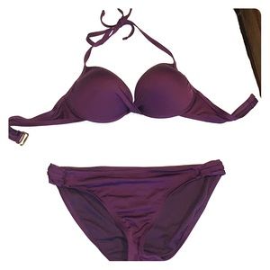 💥 3/$20!!! Purple halter top bikini